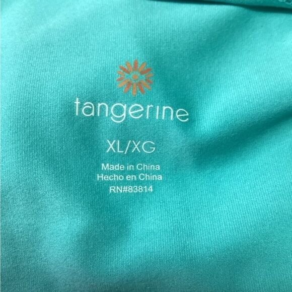Tangerine Ladies Aqua Mint Zip-Up Active Performance Jacket XL - Picture 5 of 7